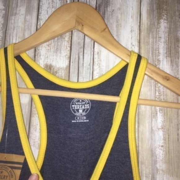 NWT NCAA Michigan Wolverines Blue Tank - Picture 4 of 5